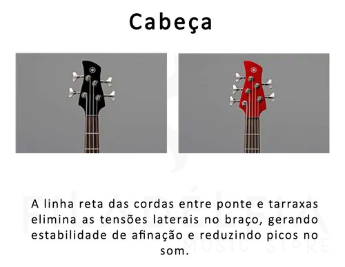 Contrabaixo Yamaha Trbx 304 Mg Mist Green 4 Cordas