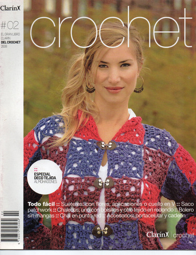 El Gran Libro Del Crochet Clarin 2008 8 Fasciculos (Usado)