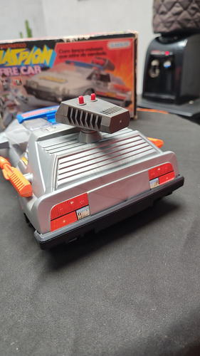 Carro Jaspion (fire Car) Prateado (Usado)