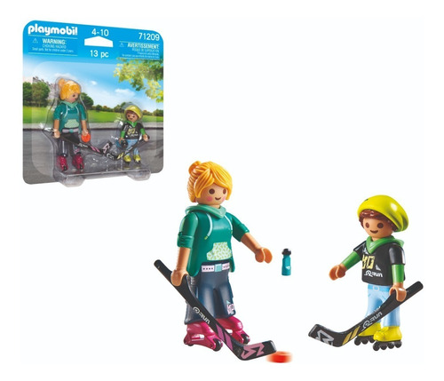 Figura Armable Playmobil Sports & Action Hockey 13 Piezas 3+