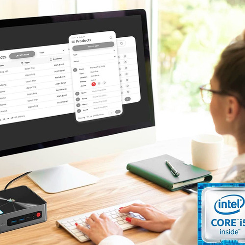 Imagen 6 de 8 de Mini Pc Beelink I5 8va Gen 8gb 256 Sdd Wifi 6 Hdmi Bagc