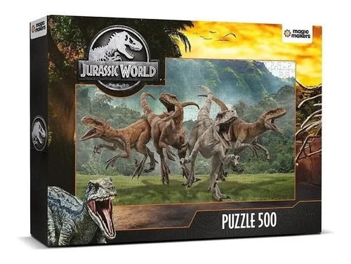 Jurassic World Puzzle Rompecabezas 500 Piezas