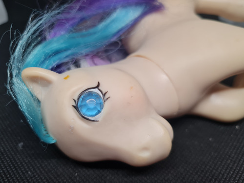 Ponei My Little Pony G1 1985 Com Olhos De Pedrinhas ! Raro (Usado)