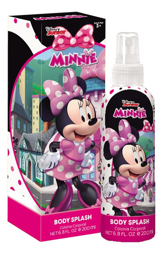 Perfume Para Niñas Disney Minnie Body Splash 200 Ml