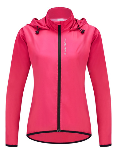 Chaqueta De Ciclismo Con Capucha A Prueba De Viento Y Abrigo