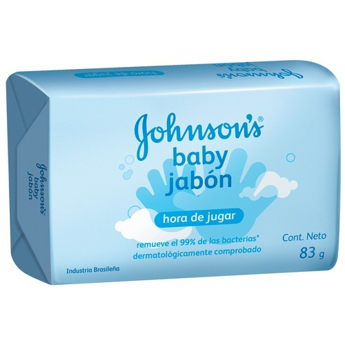 Jabon En Barra Hora De Jugar Johnsons Baby 83g X 96 Jabones