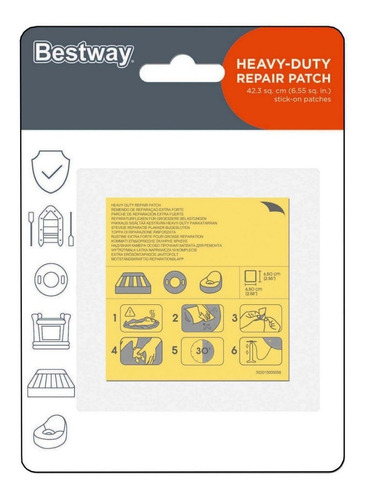 Parches De Reparación Para Piscinas Y Colchones Inflables 10