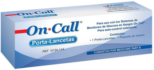 Disparador De Lancetas Lancetero On Call Plus G123-211