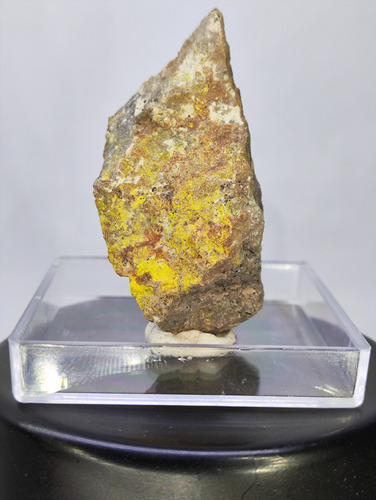 Mineral Raro Mineral Uranio Radioactivo Schoepita #2 (Usado)