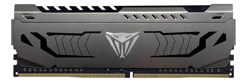 Memoria RAM Viper Steel gamer color gunmetal grey 16GB 1 Patriot PVS416G300C6