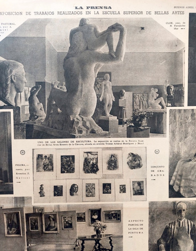 1941 Escuela Superior De Bellas Artes Exposición Muestra
