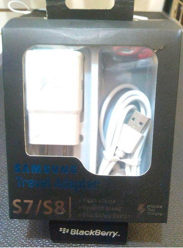 Cargador Samsung S7/s8 Tipo C 2.0 Carga Rapida-mayor Y Detal