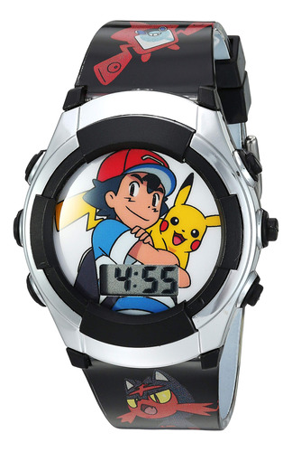 Reloj De Pulsera Accutime Kids Con Pantalla Lcd Digital Poké