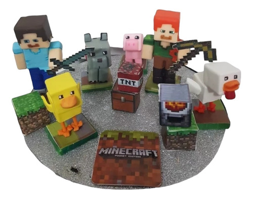 Adorno Para Torta Minecraft