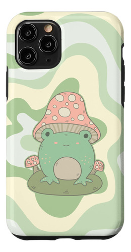 iPhone 11 Pro Sage Green Liquid Swirl Frog B0924xk2hx_310324