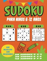 Comprar Sudoku Para Niños De 6 A 12 Años: 220 Juegos De Sudoku Para 
