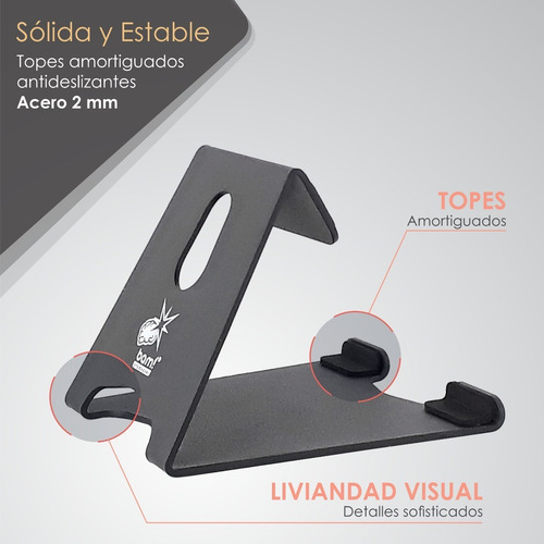 Imagen 6 de 9 de Soporte Para Tablet Bam T3 iPad Samsung De 4 A 14 Premium!