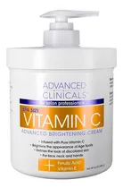 Comprar Vitamina C Crema Cuidado De La Piel Advanced Clinicals 454 G Momento de aplicación Día\u002FNoche Tipo de piel Todo tipo de piel