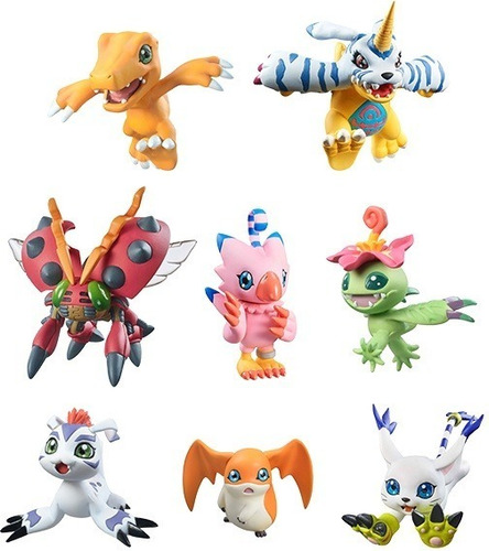 Digimon Colección Completa Figuras Digicolle Megahouse
