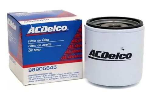 Filtro De Aceite Chevrolet Astra/vectra/zafira Acdelco