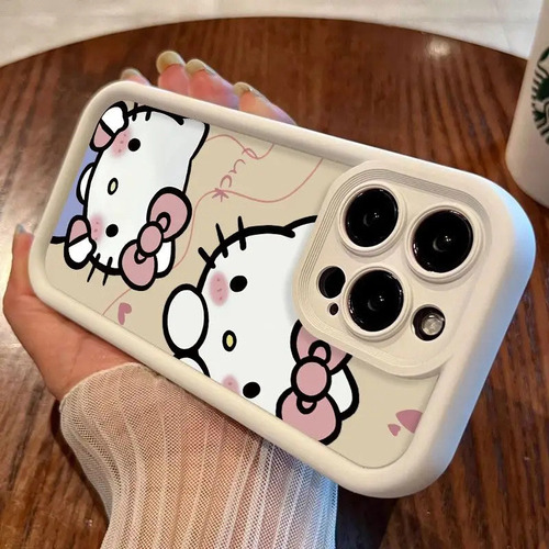 C Funda Original Sanrio Hello Kitty Para Phone 15, 14, 13, 11