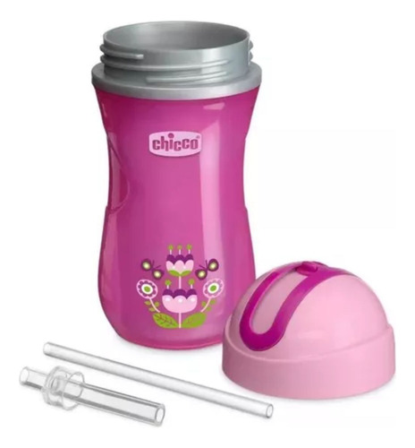 Taza infantil para niñas Sport Cup Violeta 266ml Chicco