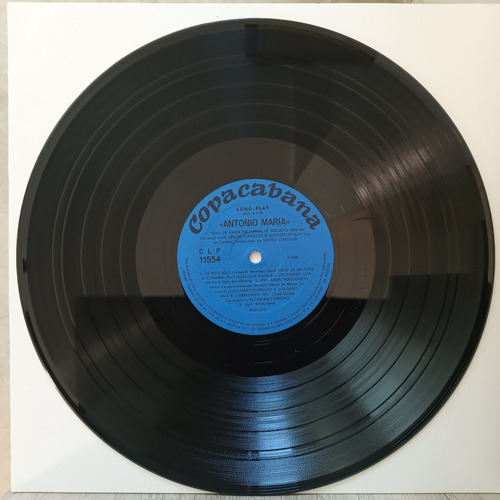 Antonio Maria - Sergio Cardoso - Tupi Lp Disco Novela Trilha (Usado)