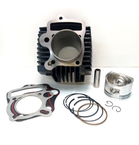 Imagen 3 de 6 de Kit Cilindro, Pistón, Aros Y Juntas C110 Px Zb - Gkmotos.uy