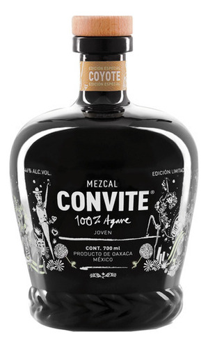 Mezcal Convite Coyote 700 Ml