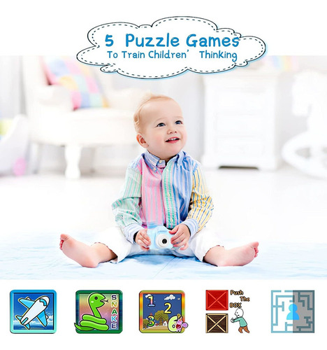 Children's Digital Camera Hd Cartoon Can Take Pictures