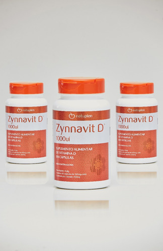 Kit Zynnavit D 1000ui - 3 Unidades - C/60