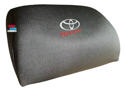 Par De Cojines Almohadillas Logo Toyota Rush 2020 Negro