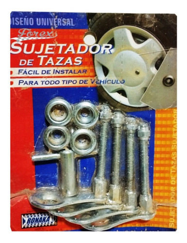 Sujetador De Tasas De Rines Juego Completo