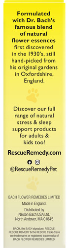 Calming Drops Rescue Remedy Pet Para Perros, 20 Ml