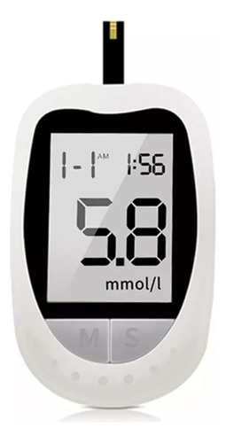 Glucómetro Digital Medidor Glucosa Sangre Monitoreo Azúcar 