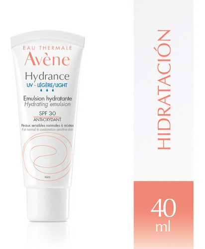 Avene Emulsión Hydrance Hidratante Ligera 40ml