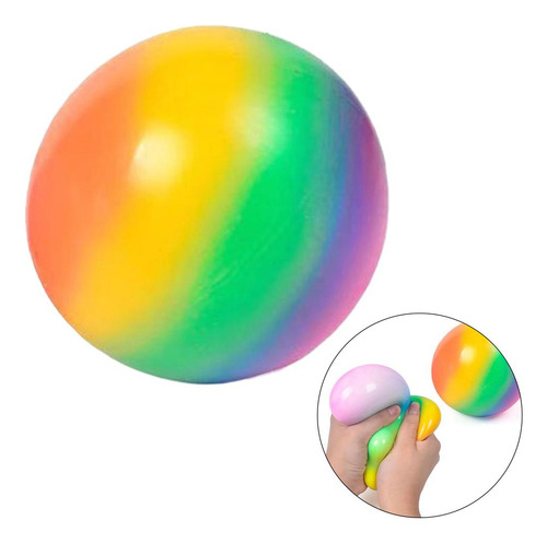 5 Paquete De 5-6 Pelotas Antiestrés Para Mano, 5 Piezas
