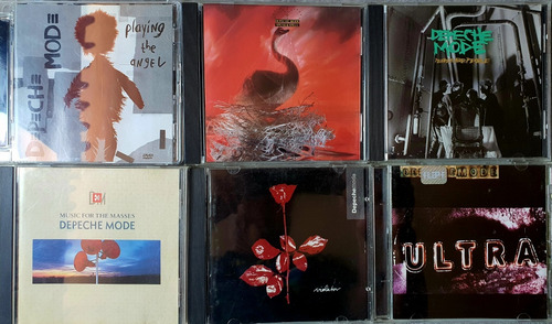 Cds Lote Depeche Mode Increíble 1as Ediciones 