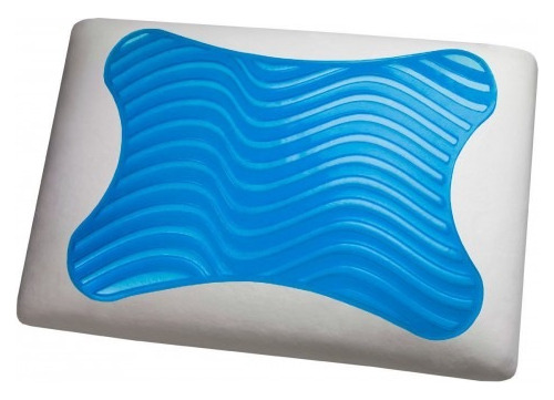 Almohada Tacto Frio Funda Algodon Desmontable Espuma Memory