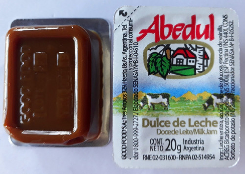 Dulce De Leche Abedul Caja X 108 Blisters Individual X 20 G 