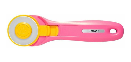 Imagen 1 de 3 de Cutter Cortador Rotatorio Rosa Pink De 45mm - Olfa