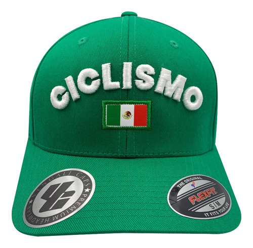 Gorra Flexfit Visera Curva 6277. Ciclismo