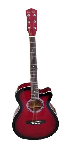 Guitarra Electroacustica Roja Segovia Sgf238cerd