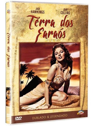 Dvd Terra Dos Faraós - Joan Collins - Original Lacrado 