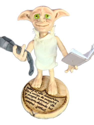 Dobby Elfo Domestico 26cm Artesanal Para Coleccionistas