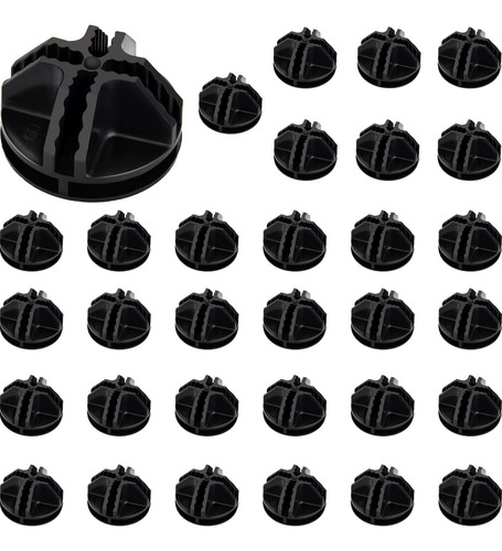 Conectores De Cubo De Plástico Negro Para Almacenamiento