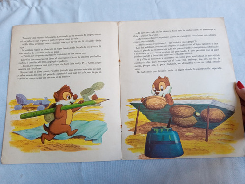 Cuento Antiguo * Pi Y Olin Walt Disney Col Mariposa Atlantid (Usado)