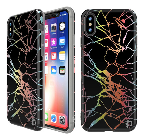 Punkcase Para iPhone XS Max Marble Case, Hermosa Y Protector