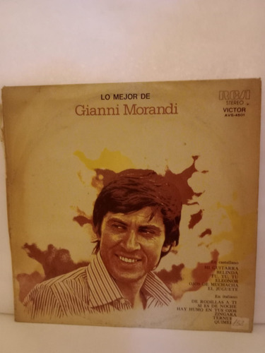 Gianni Morandini- Lo Mejor De- Lp, Argentina, 1977