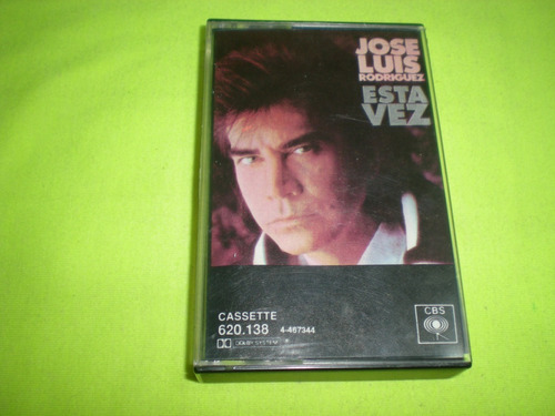 Jose Luis Rodriguez / Esta Vez Casete Cbs 1990